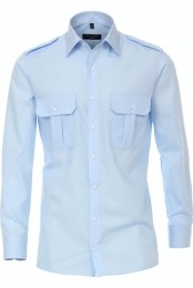 CasaModaPilootshirtblauwFaux-uni