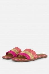 TamarisSlippersrozeTextiel
