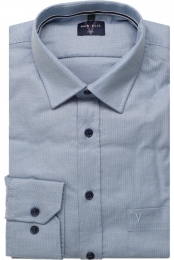 MarvelisCasualOverhemdblauwFaux-uni