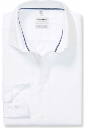 OLYMPLevelFiveGarmentWashedOverhemdwitEffen