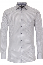 CasaModaOverhemdblauwBedrukt