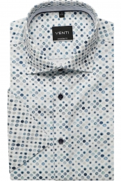 VentiOverhemdKortemouwblauw