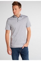 ETERNAPoloshirtKortemouwstaalgrijs