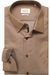 ETERNAOverhemdbeigeGestructureerd