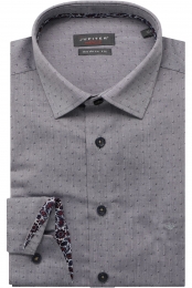 JupiterOverhemdmarineMotief