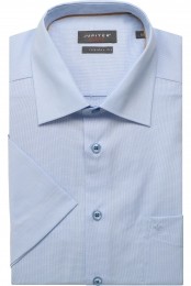 JupiterOverhemdKortemouwlichtblauw