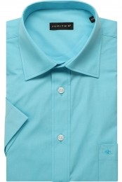 JupiterOverhemdKortemouwturquoise