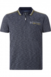 JanVanderstormPoloshirtKortemouwdonkerblauw