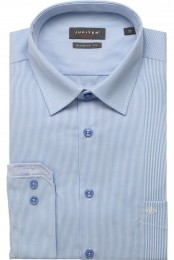 JupiterOverhemdblauwGestreept