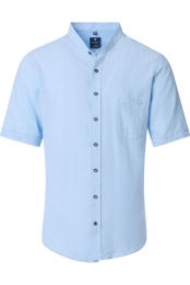 RedmondCasualLinnenOverhemdblauwEffen