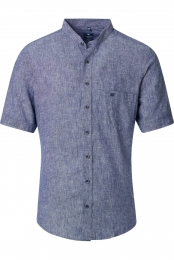 RedmondCasualLinnenOverhemdblauwEffen