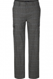 BABISTACargobroekgrijsRuit