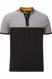 CharlesColbyPoloshirtKortemouwzwart