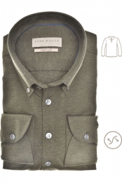 JohnMillerPoloshirtlangemouwgroenEffen