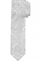 OLYMPStropdaszilvergrijsMotief