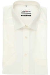 MarvelisOverhemdKortemouwlichtbeige