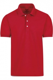 TRIGEMAPoloshirtKortemouwrood