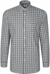 SeidenstickerFlanellenOverhemdgroenRuit