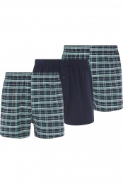 JanVanderstormBoxershortsdonkerblauwRuit