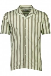 LindberghLinnenOverhemdlichtgroenGestreept