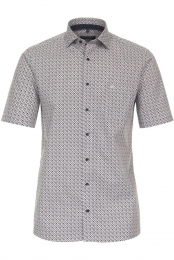 CasaModaOverhemdKortemouwbruin