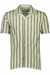 LindberghLinnenOverhemdlichtgroenGestreept