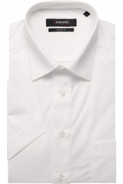 LeonardobyJupiterOverhemdKortemouwwit