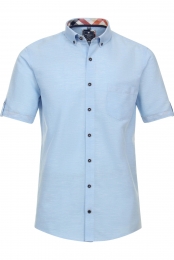 RedmondCasualLinnenOverhemdblauwEffen