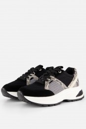 CelliniSnakeSneakerszwartTextiel