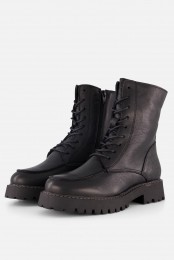 CelliniVeterbootszwartLeer