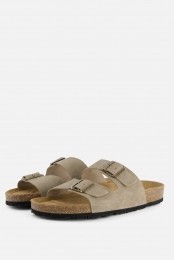 OutfielderSlipperstaupeSuede