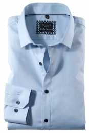 OLYMPNoSixOverhemdblauwEffen