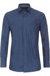 CasaModaOverhemdblauwFaux-uni