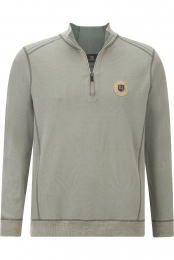 JanVanderstormSweatshirtritssluitingbeigeEffen