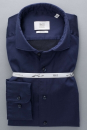 ETERNA1863SoftTailoringOverhemddonkerblauwEffen