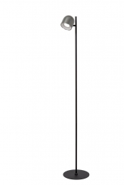LucideSKANSKARECH-OplaadbareVloerlampBinnenBuiten-AccuBatterij-23cm-LEDDimb-CCT-1x3W3000K6000K-IP44-Grijsijzer