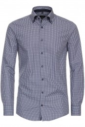 VentiOverhemdblauwBedrukt