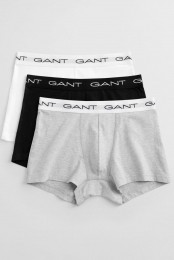 GANTOnderbroekGrijszwartwitEffen