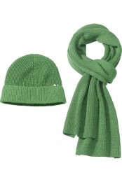 OLYMPCasualMutsenSjaalCadeausetlichtgroenEffen