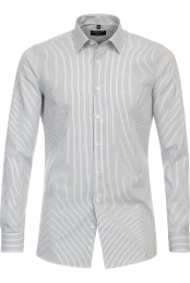 RedmondOverhemdblauwGestreept