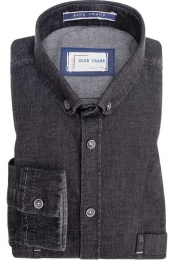BlueCraneDenimshirtdonkergrijsEffen