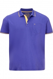 CharlesColbyPoloshirtKortemouwpaars