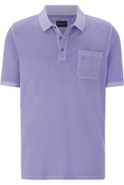 BABISTAPoloshirtKortemouwpaars