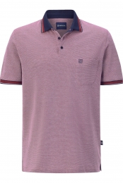 BABISTAPoloshirtKortemouwpaars