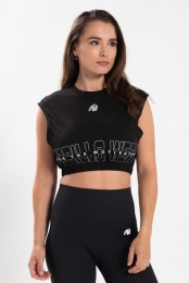 GorillaWearAlbionOversizedCropTop-Zwart-XS