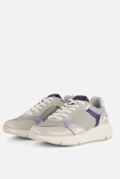 GigaMoonMistSneakerszilverLeer