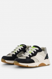 BunniesJRFienForceSneakersblauwLeer
