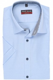MarvelisOverhemdKortemouwblauw
