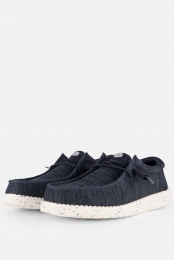 HEYDUDEWallyStretchSoxInstappersblauw