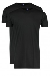 AlanRedT-shirtDerbyZwart2PackRondeHalsExtraLang5cmXL